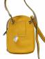 Preview: Kleine Tasche, Handytasche sonnengelb, echtes Leder