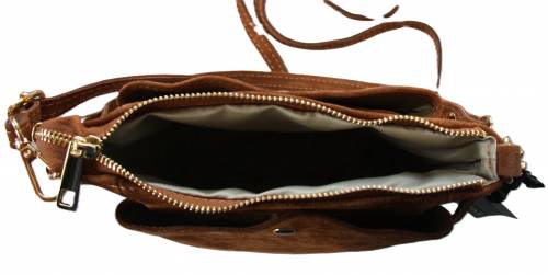 Preview: Wildledertasche Kalea, cognac