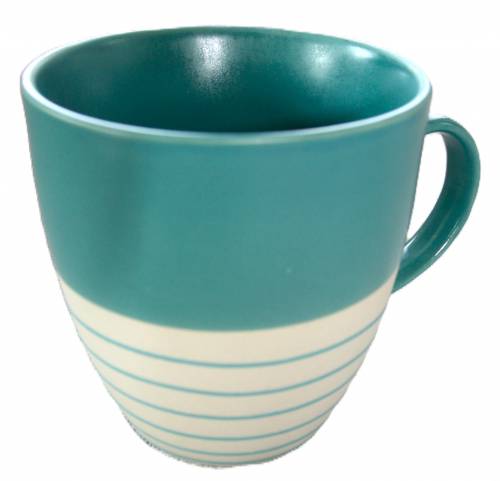 Tasse modern, türkis, 500 ml