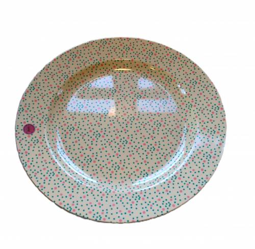 Grosser Servierteller DOTS, Melamin, Rice