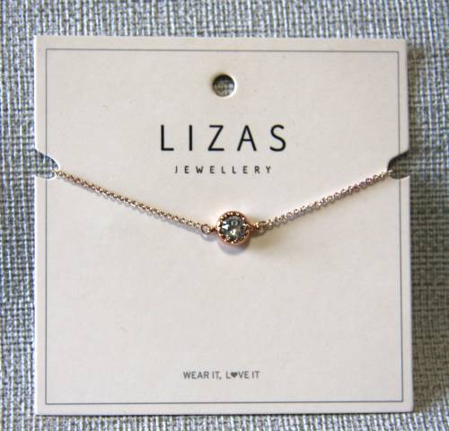LIZAS Armband Sacramento mit Kristallstein ca. 8 mm, von LIZAS Mod. 10003909