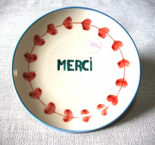 Kleiner Teller von Rice, MERCI