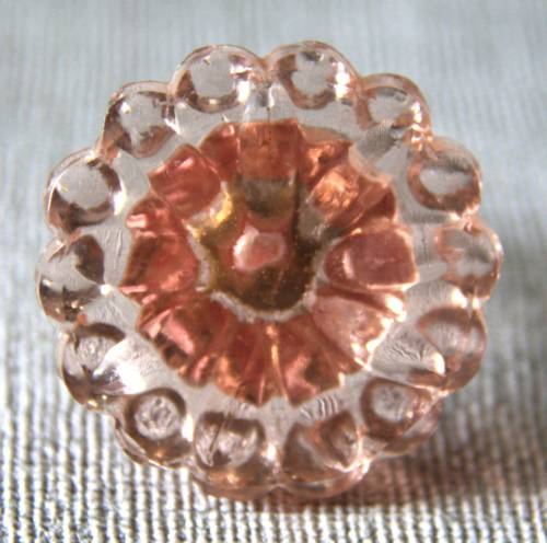 Kristall-Knauf Flower, rose, Gisela Graham