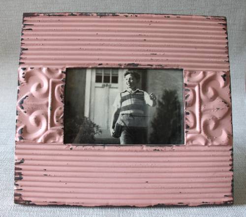 Metall-Bilderrahmen rosa von LaFinesse Mod. Nr. em 3273