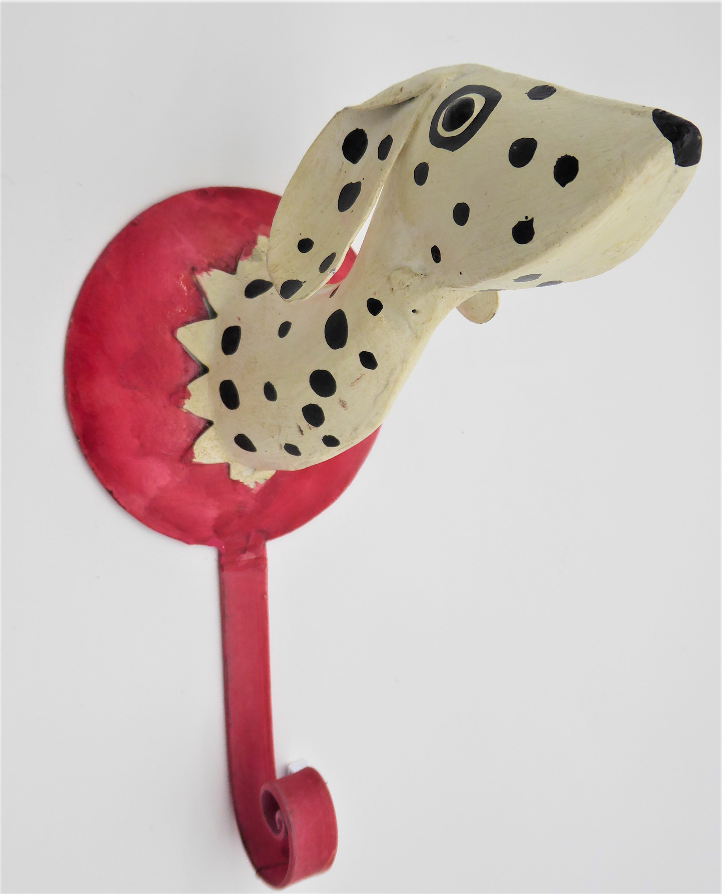 Wandhaken, Jagdtrophäe, Hund, dalmatiner , Pape, Aufhänger