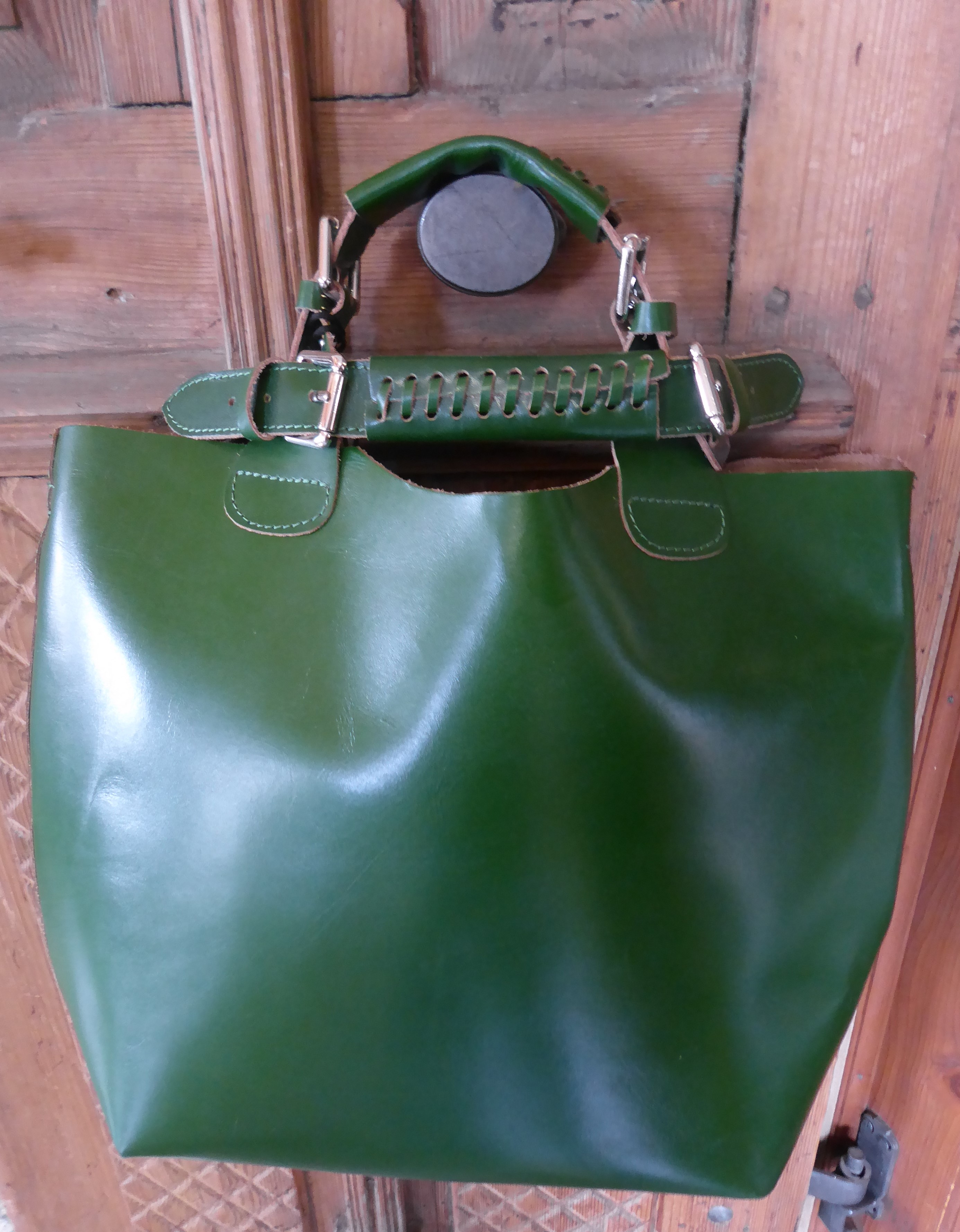 grüne tasche
