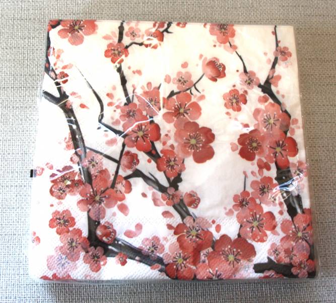 Papierservietten Blümchen, rosa