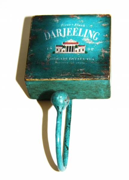 Wandhaken DARJEELING, türkis