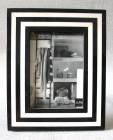 Bilderrahmen schwarz-weiß, für Fotos 13 x 18 cm, von Jolipa Mod. 96953