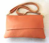 Copper Bag, orange, echtes Leder, Wauw